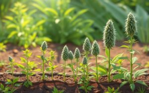 CBD flower growth stages