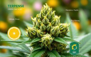 Green Crack CBD flower terpene profile