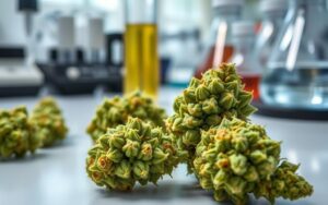 lab testing CBD flower