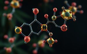 molecular structure of cannabinoids