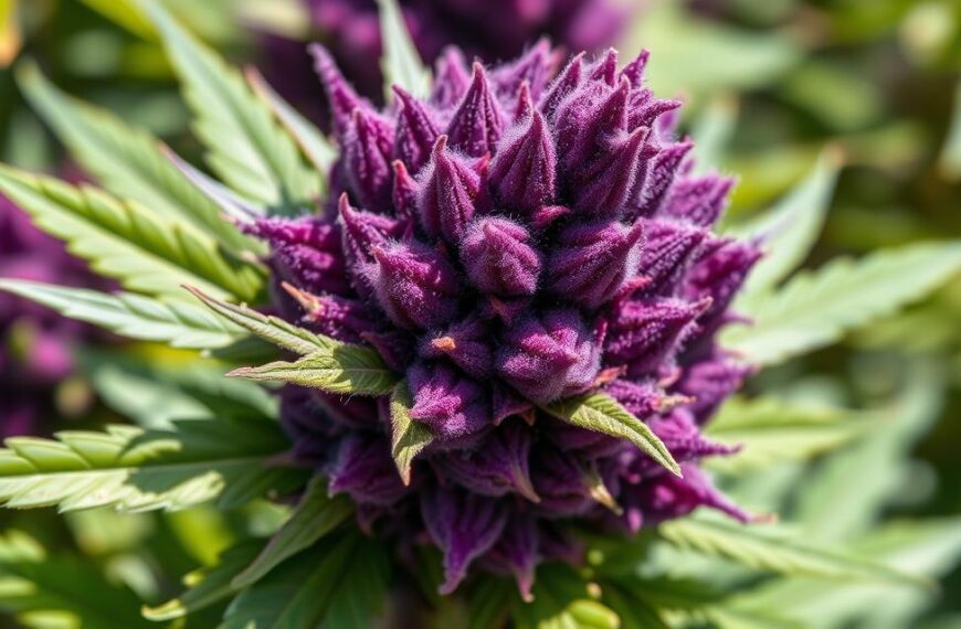 purple cbd flower
