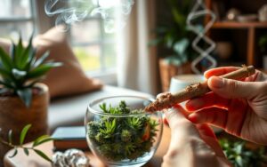 smoking cbd flower