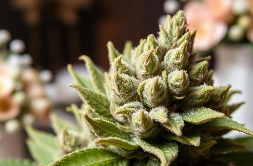 wedding cake cbd flower