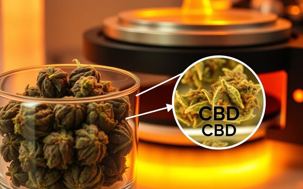 CBD Decarboxylation Process