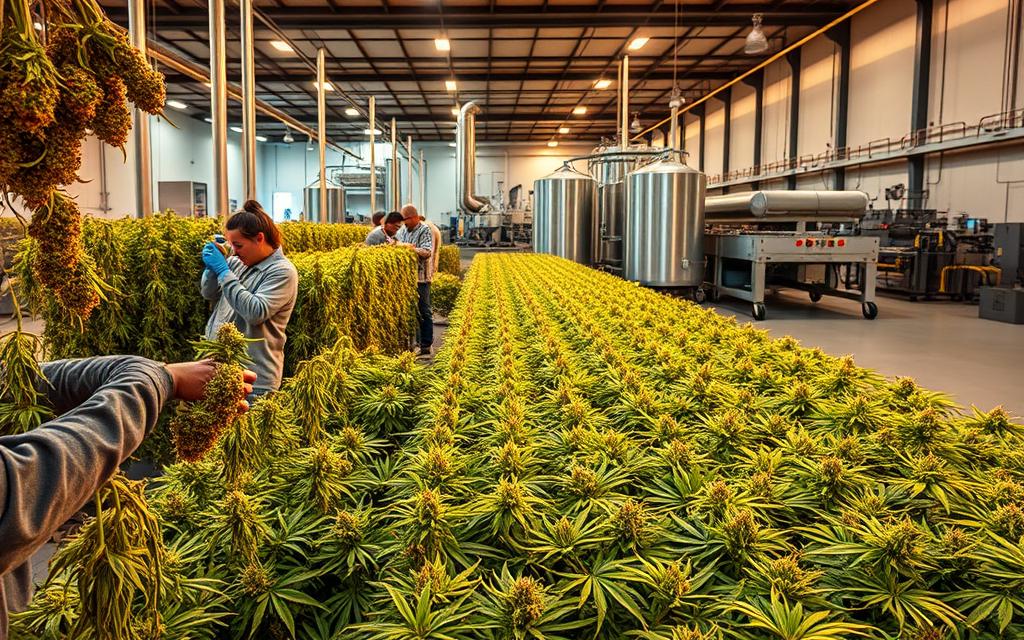 Hemp Harvesting Preparation