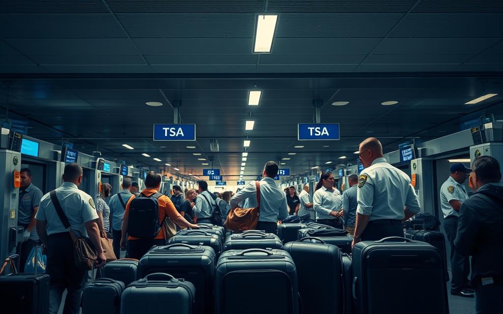 airport security and luggage