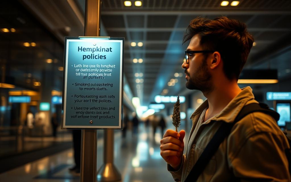 airport smoking policies for hemp products