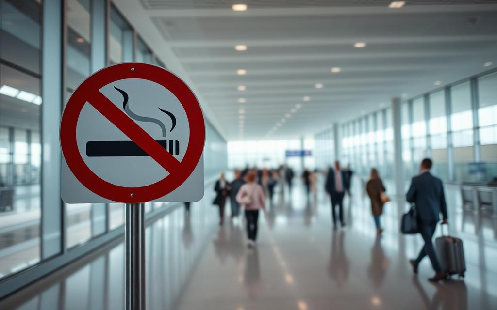 airport smoking rules