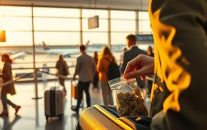 international travel with CBD flower