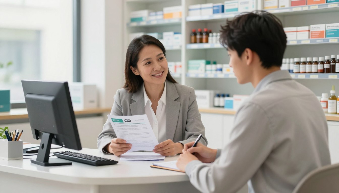 A patient and pharmacist review CBD side effects and medications